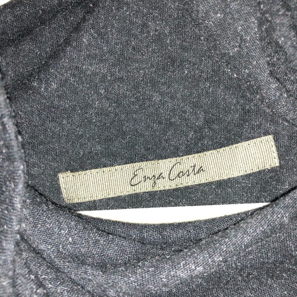 Enzo Costa sleeveless turtleneck belted maxidress - Picture 3 of 6